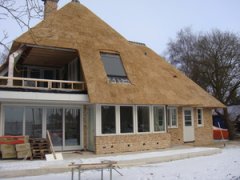 Glas- en schilderwerk nieuwbouw woning Scheerwolde